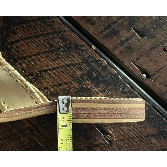 Jack Rogers Women's Nantucket Gold Thong Sandals, Size 7 - Picture 17 of 17